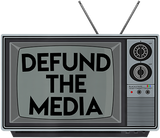 Discover Defund The Media Retro Television T-Shirt