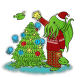 Discover Cthulhu Christmas Tree