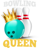Discover Bowling Queen Rolling Bowlers Outdoor Sports Novelty T-Shirt