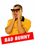 Discover Acid Lemon Bad Bunny Merch Bad Bunny T-Shirt Black