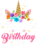 Discover Godfather Of The Birthday Girl Funny Unicorn Birthday Gift T-Shirt