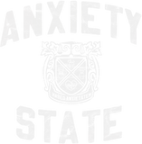 Discover Anxiety State Vintage College Inspired Design Pullover Hoodie