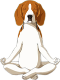 Discover Yoga Dog Beagle Unisex T-Shirt