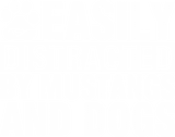 Discover Easily Distracted by Mustangs and Dogs T Shirt