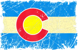 Discover Colorado State Flag T Shirt