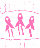 Discover Breast Cancer Stronger Together Dancing Pink Ribbons V Neck T Shirt