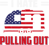 Discover I Hate Pulling Out USA Flag Camping Lovers T-Shirt