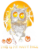 Discover Halloween Owl This Is My Happy Face T-Shirt