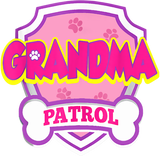 Discover Grandma Patrol Dog Gift Birthday Party T-Shirt