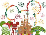 Discover Disney Christmas Vacation Magic Kingdom T Shirt