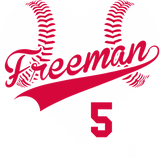 Discover Freddie Freeman Baseball Heart Gameday T-Shirt