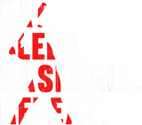 Discover Eat Sleep Baseball Repeat, Mens Tee for Sport Lovers T-Shirt