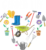 Discover Distressed Garden Life Gardening Gift Ideas T-Shirt