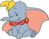 Discover Classic Dumbo Circus Elephant T Shirt