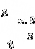 Discover I Just Really Like Pandas Ok? Kawaii Panda Bear Art T Shirt