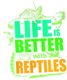 Discover Life Is Better With Reptiles Leopard Gecko T-Shirt
