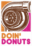 Discover Doin' Donuts Tee - Car Enthusiast T-Shirt
