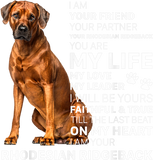 Discover I Am Your Friend Dog Rhodesian Ridgeback You Are My Life T Shirt