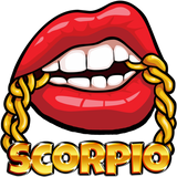 Discover Juicy Lips Gold Chain Scorpio Zodiac Sign T Shirt