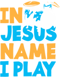 Discover Jesus Name I Play Christian God Drumming Drummer T-Shirt
