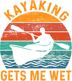 Discover Kayaking gets me wet - Kayak Kayaker Lovers Gifts T-Shirt