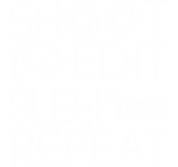 Discover Shoot Edit Sleep Repeat T-Shirt