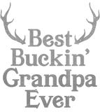 Discover Mens Best Buckin' Grandpa Ever Tshirt Funny Fathers Day Hunting Tee for Grandfather