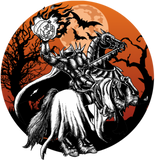 Discover Headless Knight Shirt Headless Flaming Pumpkin Halloween T-Shirt