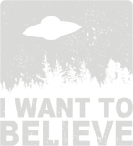 Discover I Want To Believe T-Shirt I Aliens UFO Area 51 Roswell T-Shirt