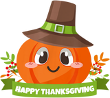 Discover Pilgrim Pumpkin Happy Thanksgiving Holiday T-Shirt