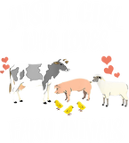 Discover Just A Girl Who Loves Farm Animals Pig Chicken Cow Classic T-Shirt