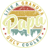 Discover Men's T Shirt Papa Like A Grandpa Only Cooler