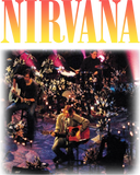 Discover Nirvana Unplugged Photo T-Shirt