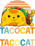 Discover Taco Cat Spelled Backwards Is TacoCat Funny Cinco De Mayo T-Shirt
