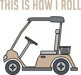 Discover This is How I Roll Golf Cart Funny Golfers T-Shirt