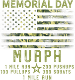 Discover Murph Challenge Memorial Day WOD Workout Gear 2021 T-Shirt