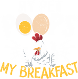 Discover My Pet Poops Breakfast Farming Chicken Farmer T-Shirt