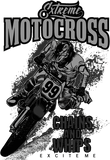 Discover Motocross Extreme MotoX Motorcycle Dirt Bike Scrambler T Shirt