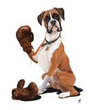 Discover Dog With Boxing Gloves T Shirt