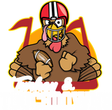 Discover Turkey And Touchdowns Thanksgiving Football T-Shirt