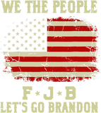 Discover We The People Let’s Go Brandon American Flag T-Shirt