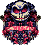 Discover Nightmare Before Christmas T-Shirt Jack Skellington Skull Face Sweet Dream T-Shirt for Men