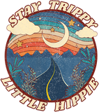 Discover Stay Trippy Little Hippie Funny Peace Love Hippy Gift T-Shirt