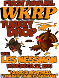 Discover Thanksgiving 1st Annual WKRP Turkey Drop T Shirt