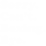 Discover Sorry Can't Boxing Bye Boxing Pullover Hoodie
