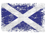 Discover Scotland scottish flag T-shirt