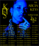 Discover Alicia Keys The World Tour 2022 Tshirt