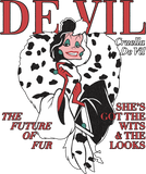 Discover Cruella De Vil Magazine Hoodie