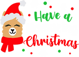 Discover Have A Llamazing Christmas Santa Hat