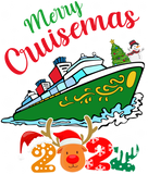 Discover Merry Cruisemas 2022 Christmas Santa Reindeer Cruise T-Shirt